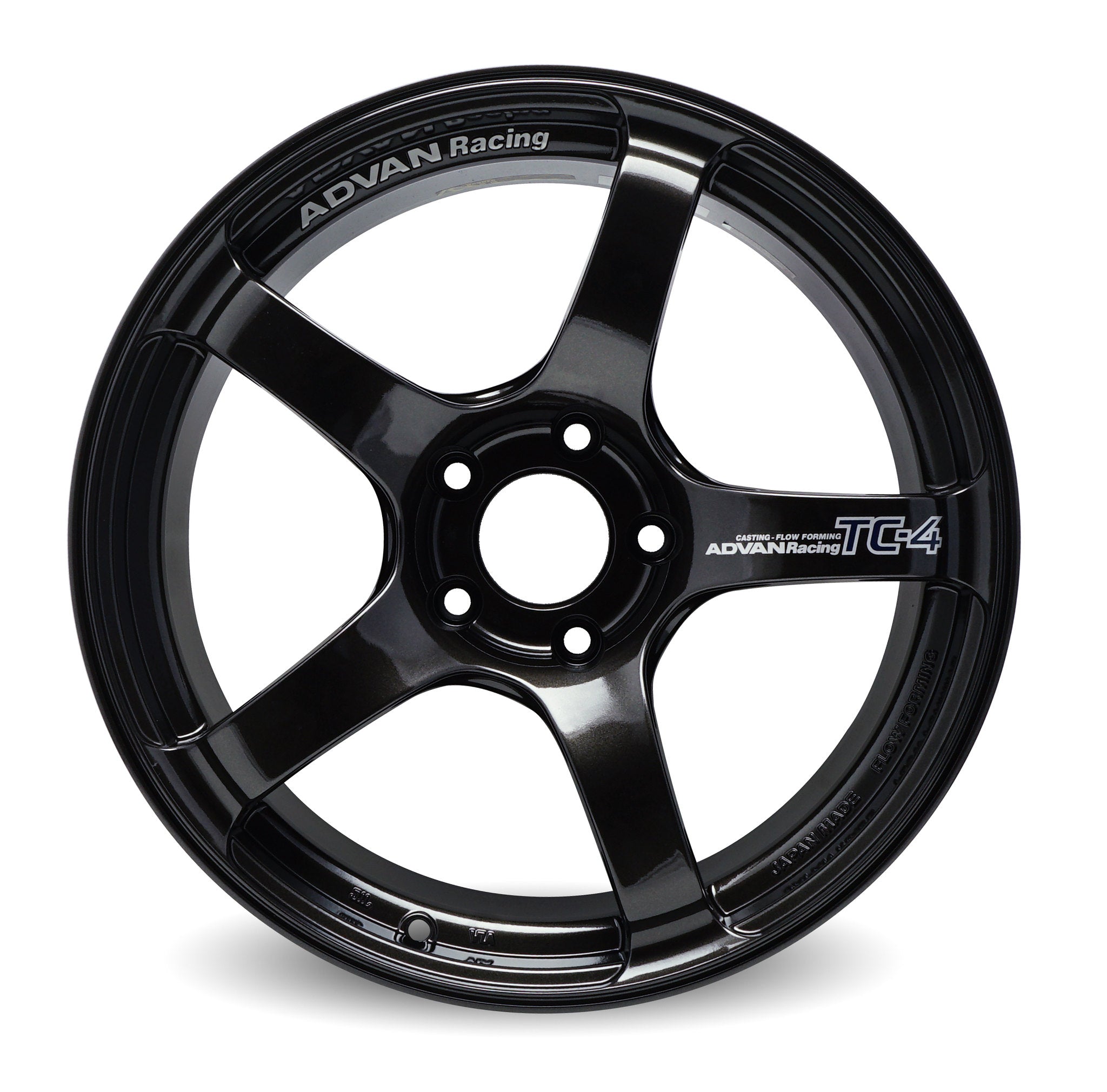 Advan TC-4 4x100 - 15x5 +45 4x100 / Black Gun Metallic &