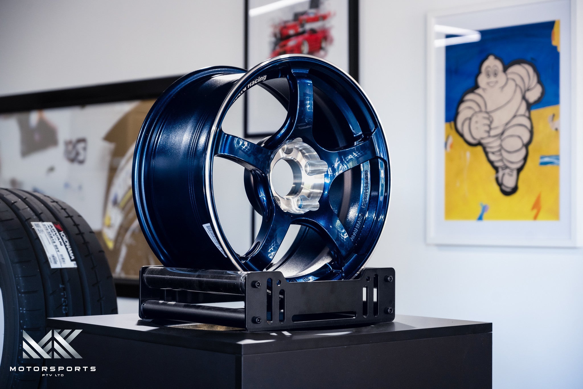Advan TC-4 SE 17’’ - 17x7 + 42 4x100 / Racing Indigio Blue