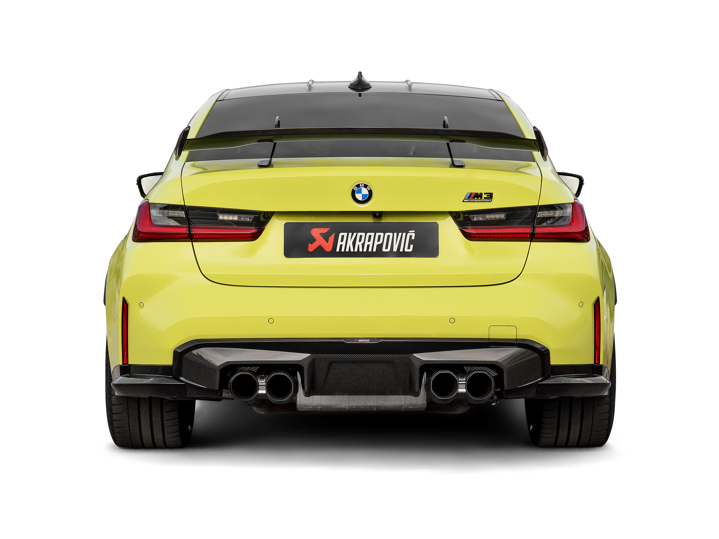Akrapovic - BMW G8X M3/M4 Diffuser Gloss Black - Premium  from Akrapovič - From just $3729.0! Shop now at MK MOTORSPORTS