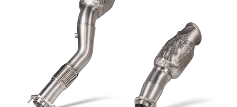 Akrapovic Downpipe With Cat for G8x M3/M4 - Premium  from Akrapovič - From just $6139.00! Shop now at MK MOTORSPORTS