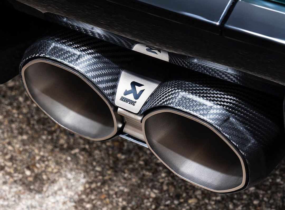 Akrapovic Slip On Line Exhaust With Carbon Tailpipes for G8x M3/M4 - Premium  from Akrapovič - From just $13469.00! Shop now at MK MOTORSPORTS