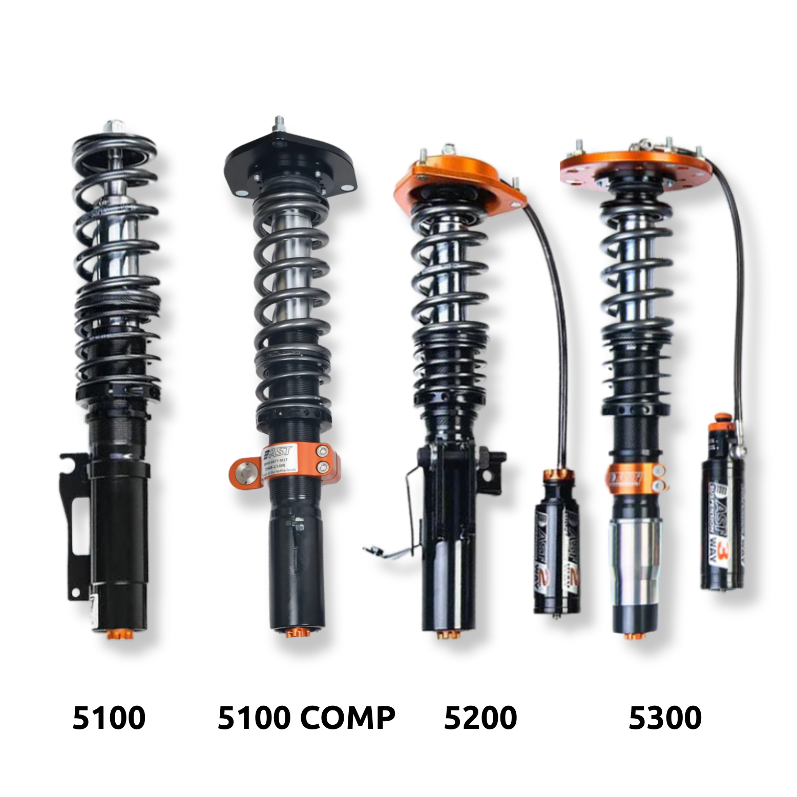AST Suspension Coilovers- Toyota GR Yaris (Gen 1- GXPA16)