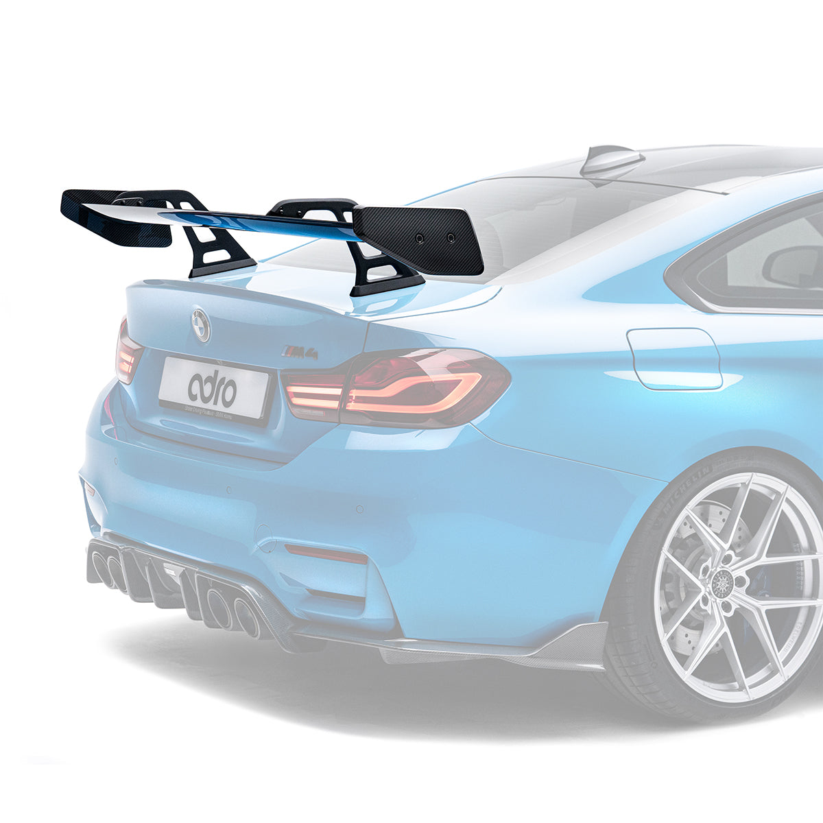 AT-R1 Wing Flat Endplates - Rear Spoiler & Spoiler