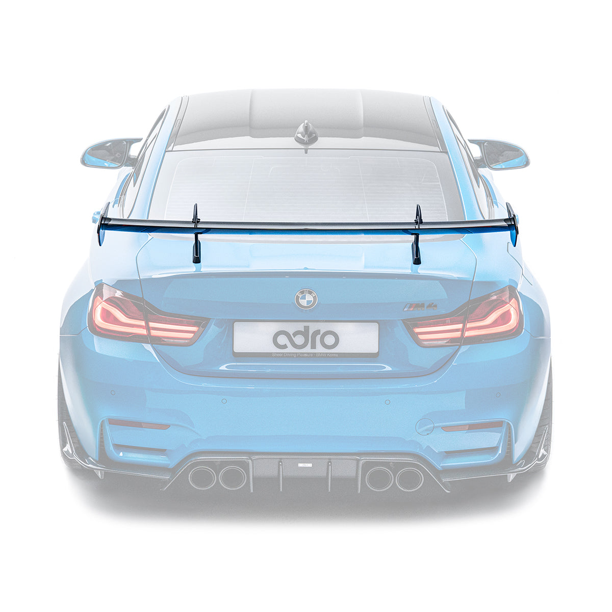 AT-R1 Wing Flat Endplates - Rear Spoiler & Spoiler