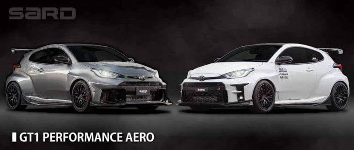 SARD GT1 Front Half Spoiler for GR Yaris