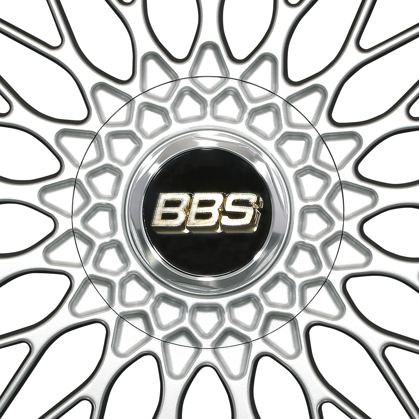 BBS Japan Cap - Cap Set SUPER-RS Silver - Centre Caps