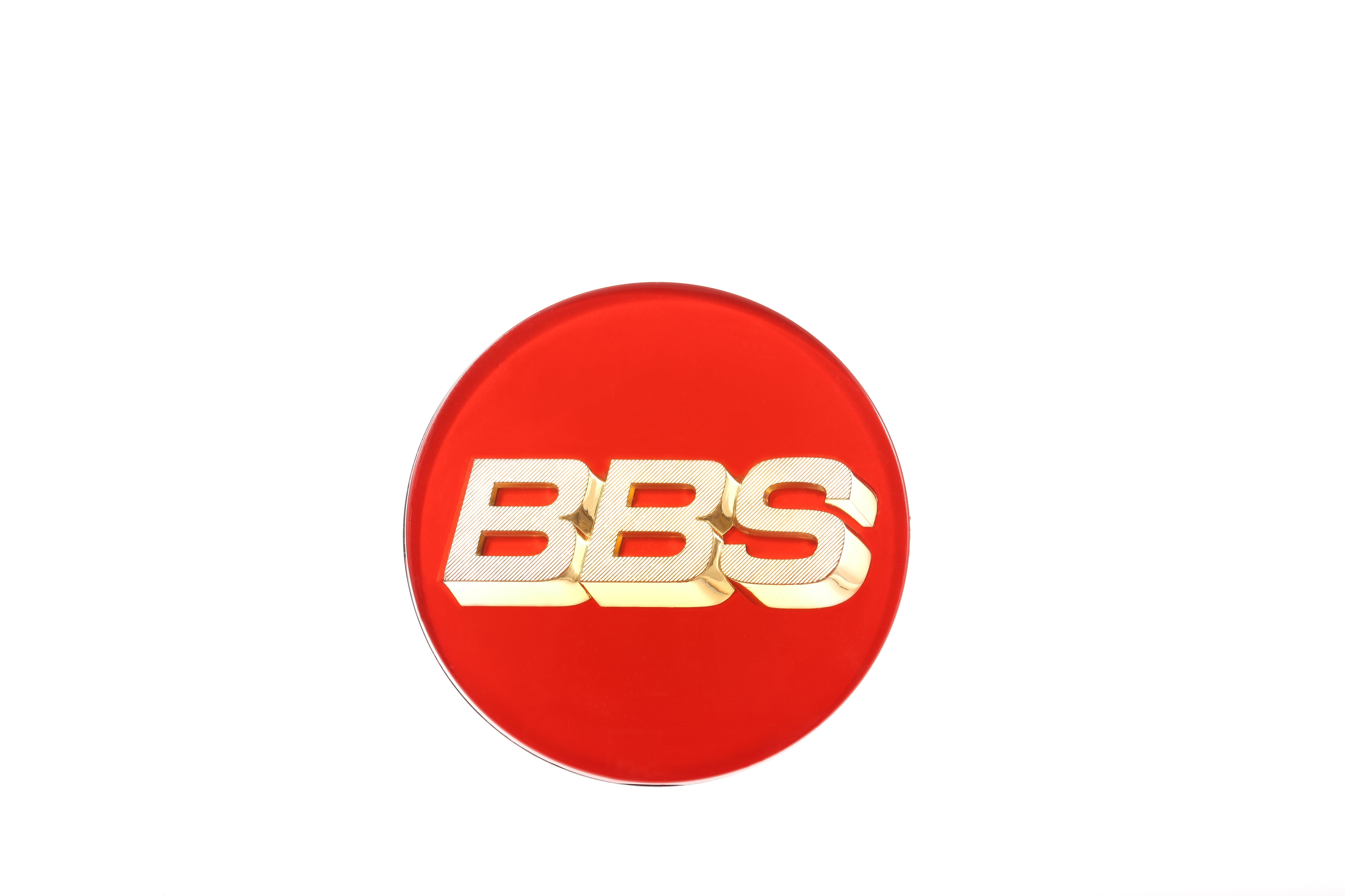 BBS Japan Emblems - Red / Emblem (with Ring) Φ70 - Centre