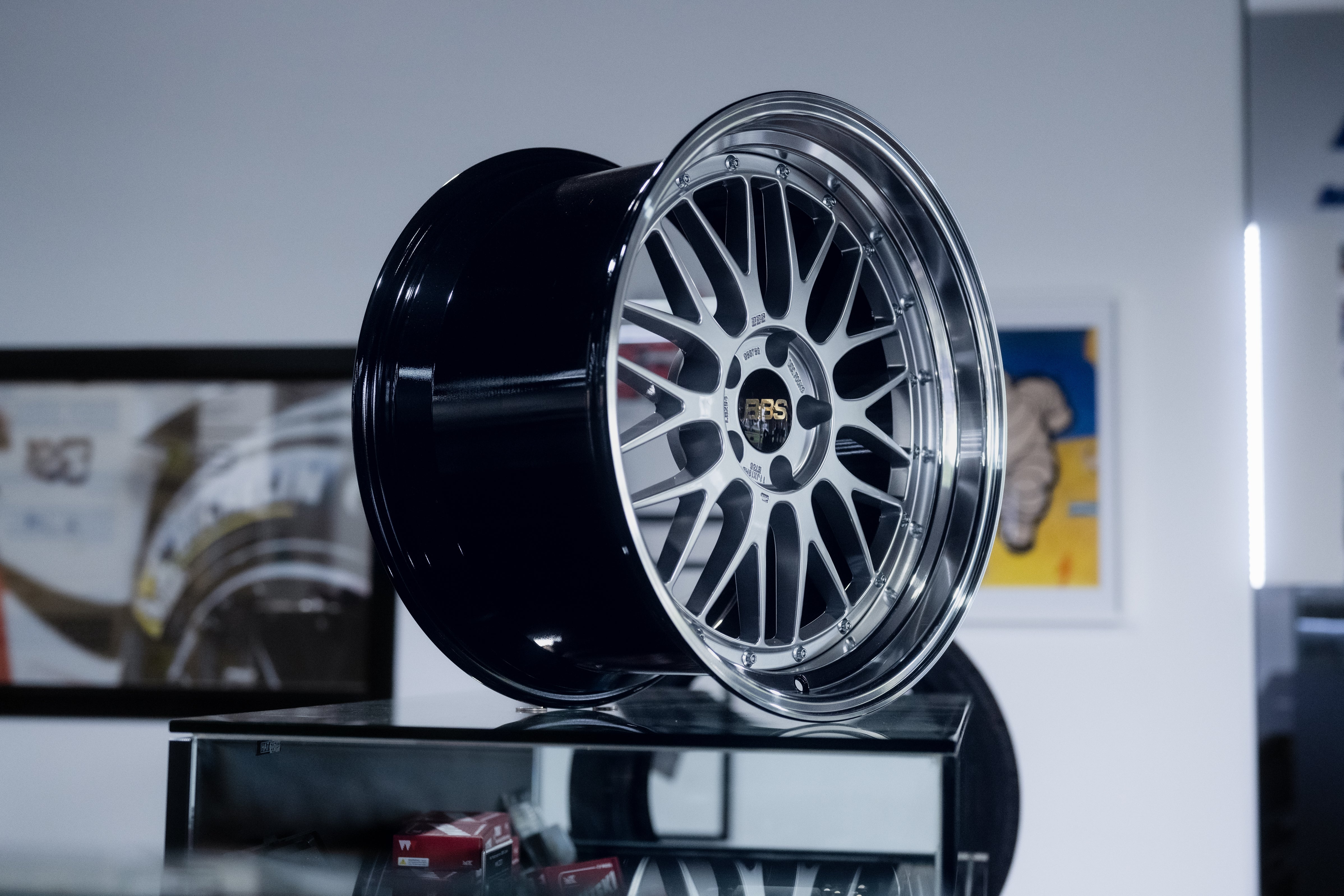 BBS LM 19’’ 5x112 - LM440 19x8 +45 5x112 / DS-BKBD - Wheels