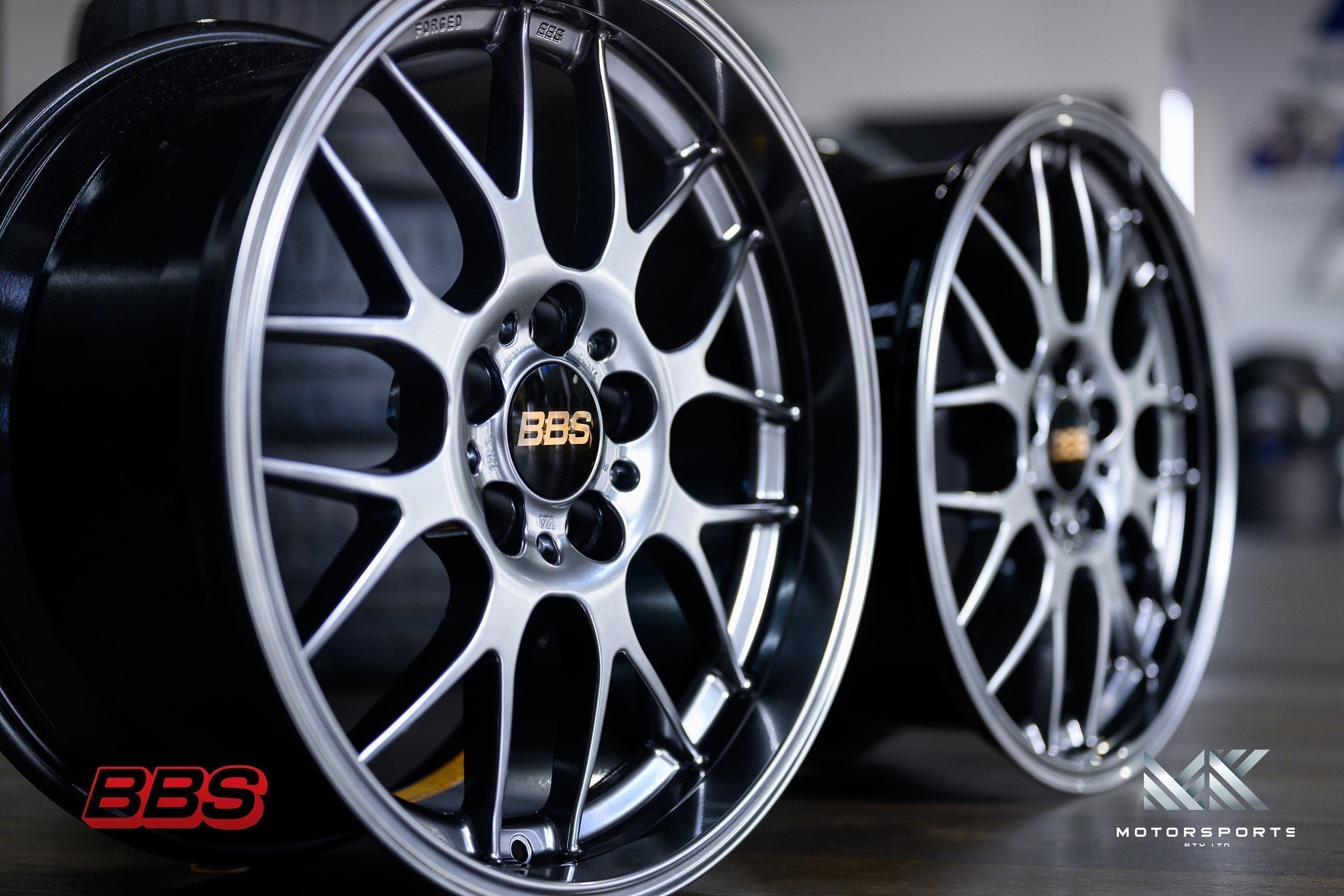 鍛造 軽量 BBS RG-R ホイール 4本 ☆ 7.5J-17 +48 PCD100 5穴