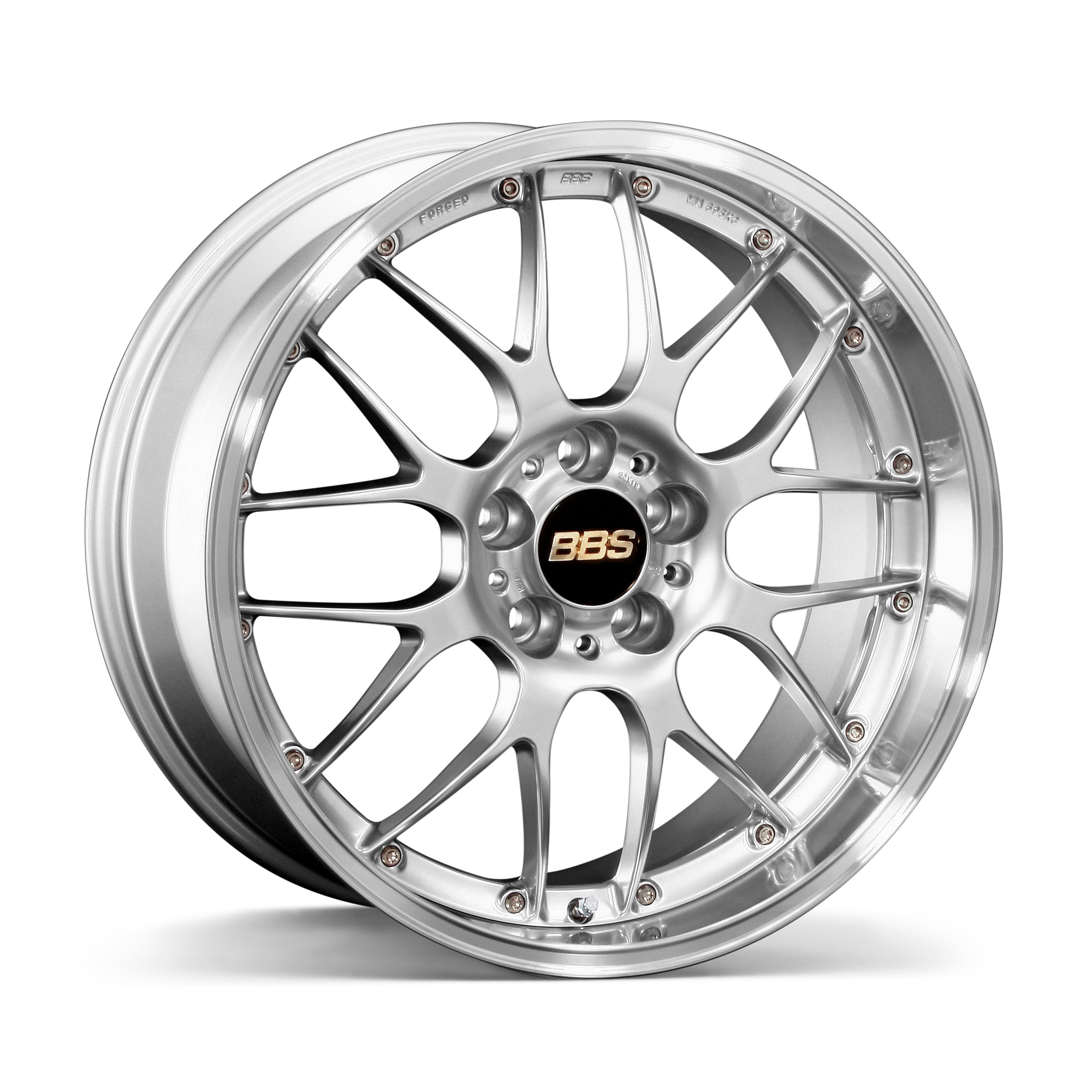 BBS RS-GT - RS908 18x7.5 +45 5x114.3 / Diamond Silver disk