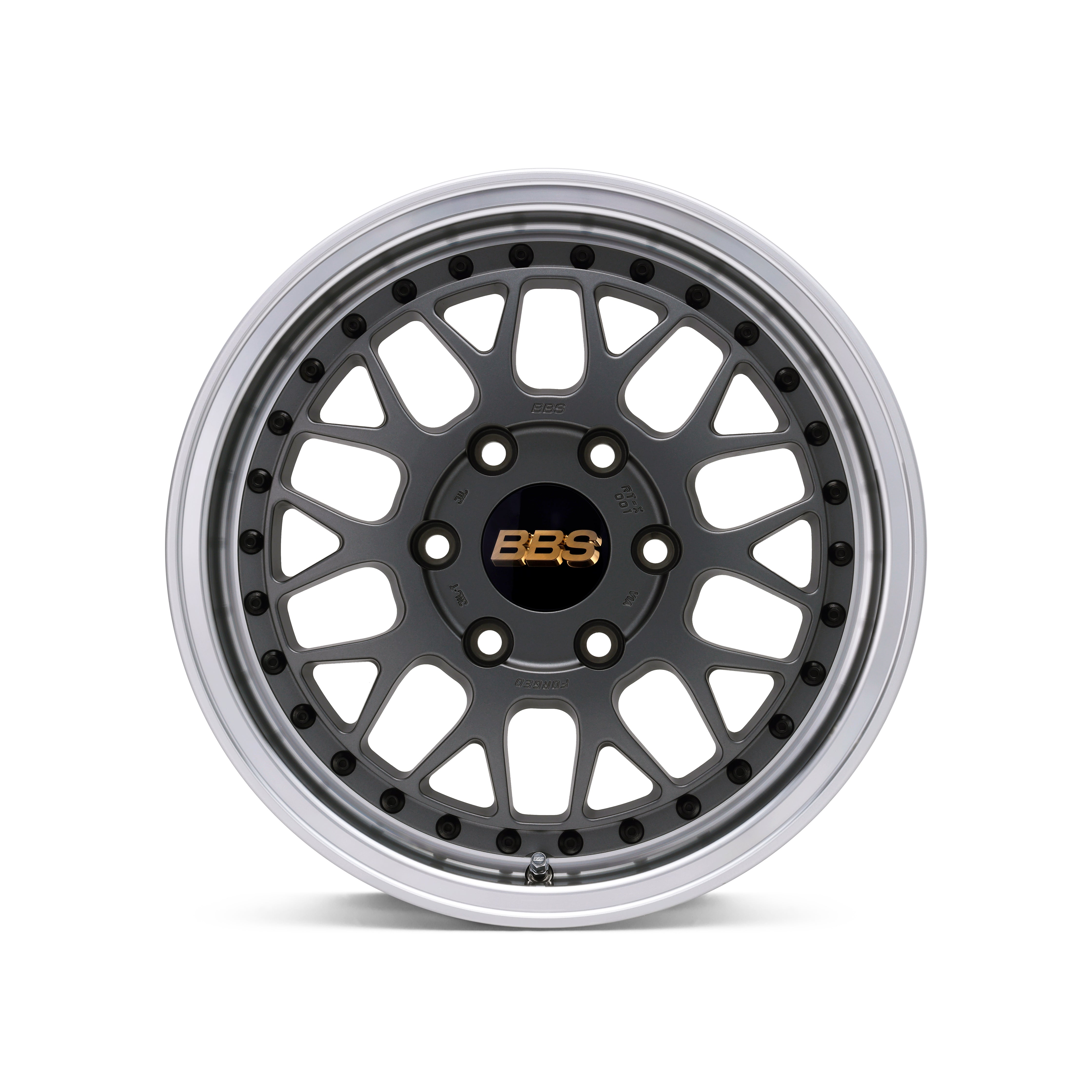 BBS RT-X - RT-X001 17x6.5 +38 6x139.7 / Matte Grey Silver