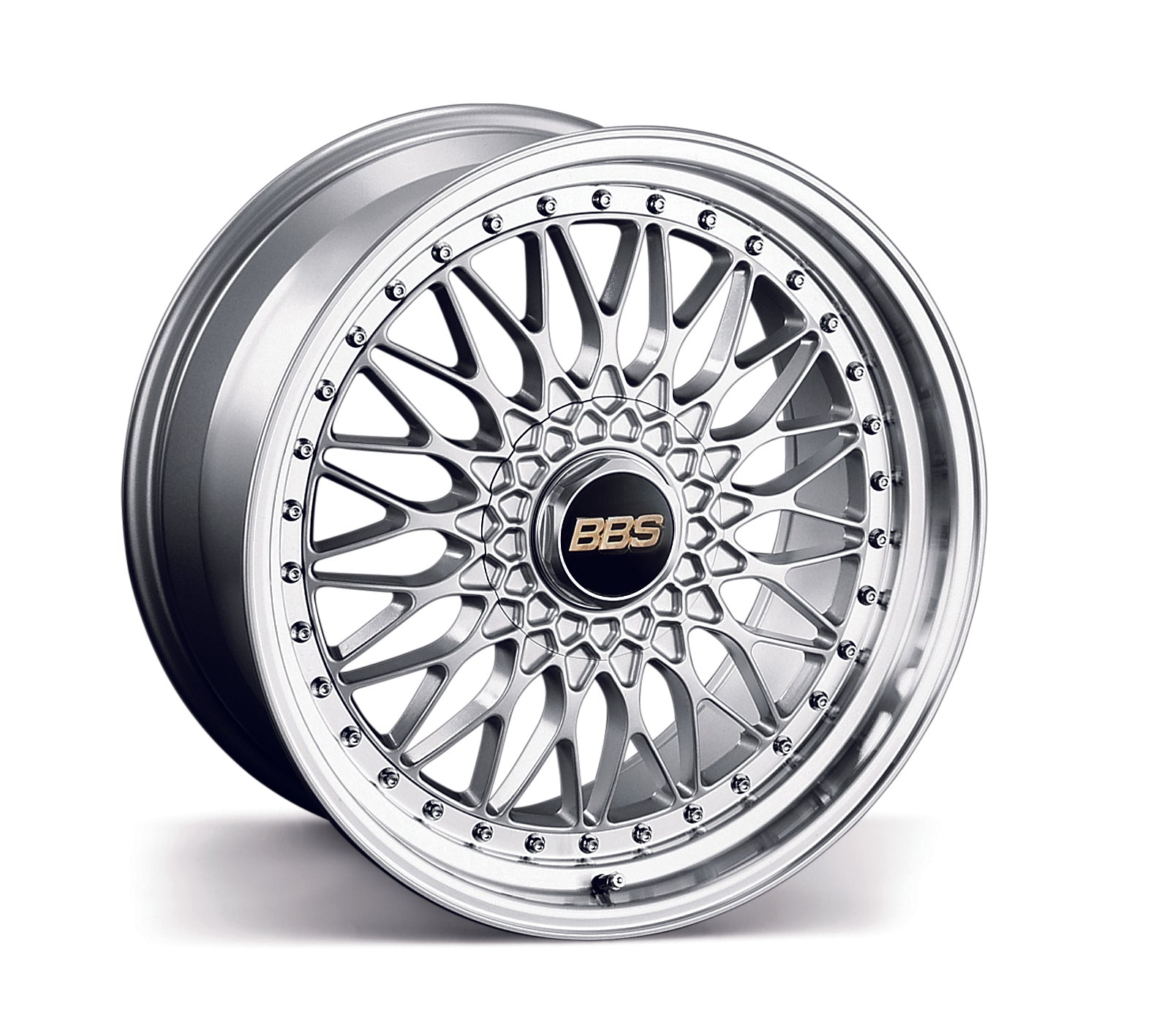 BBS Super RS - RS576 19x8.5 + 43 5x112 / Silver (SL-SLD)