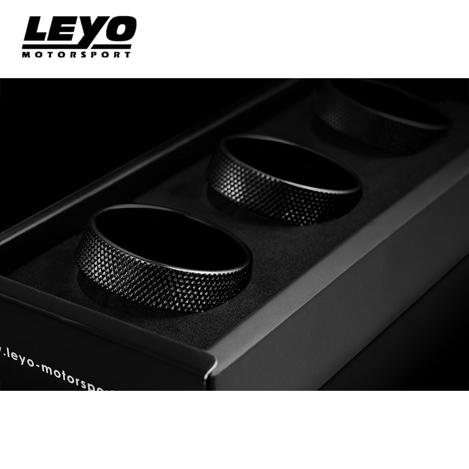 Billet Aluminum Knobs 3PC (Black) - Volkswagen - Interior