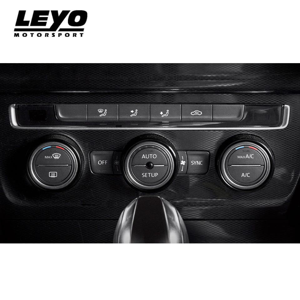 Billet Aluminum Knobs 3PC (Black) - Volkswagen - Interior