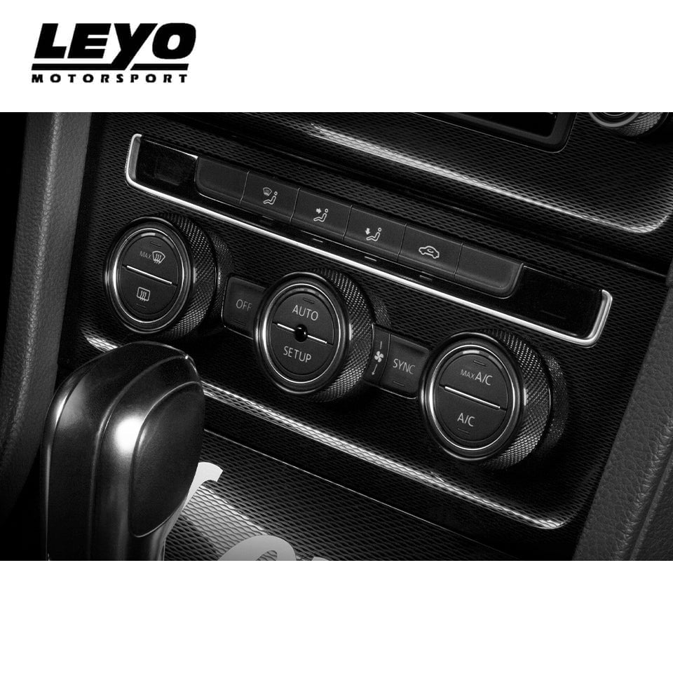Billet Aluminum Knobs 3PC (Black) - Volkswagen - Interior