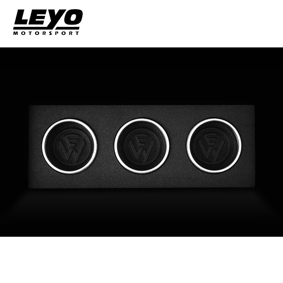 Billet Aluminum Knobs 3PC (Silver) - Volkswagen - Interior