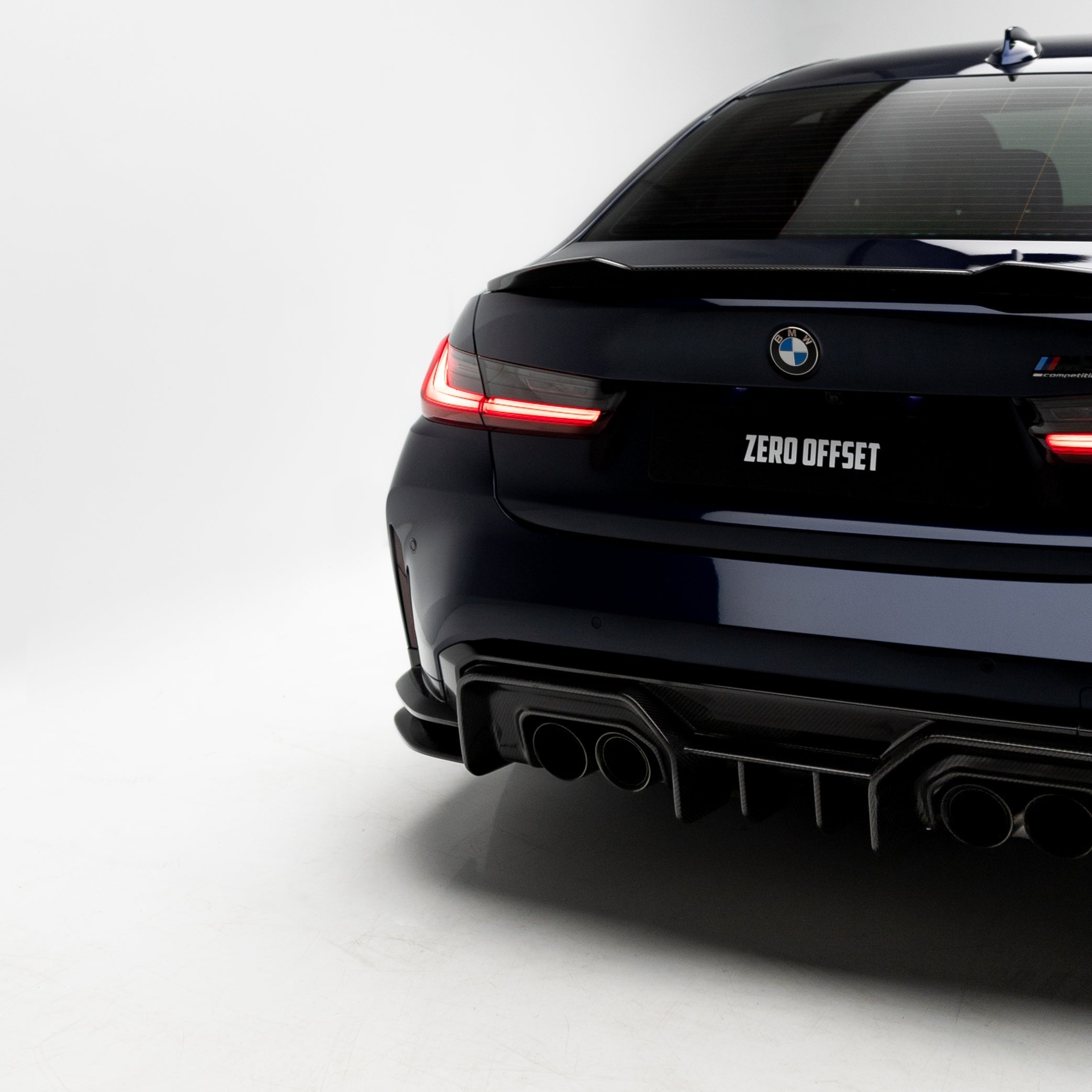 BMW G80 G81 M3 Dry Carbon Fiber Rear Diffuser V1 2020+