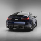 BMW G80 G81 M3 Dry Carbon Fiber Rear Diffuser V1 2020+