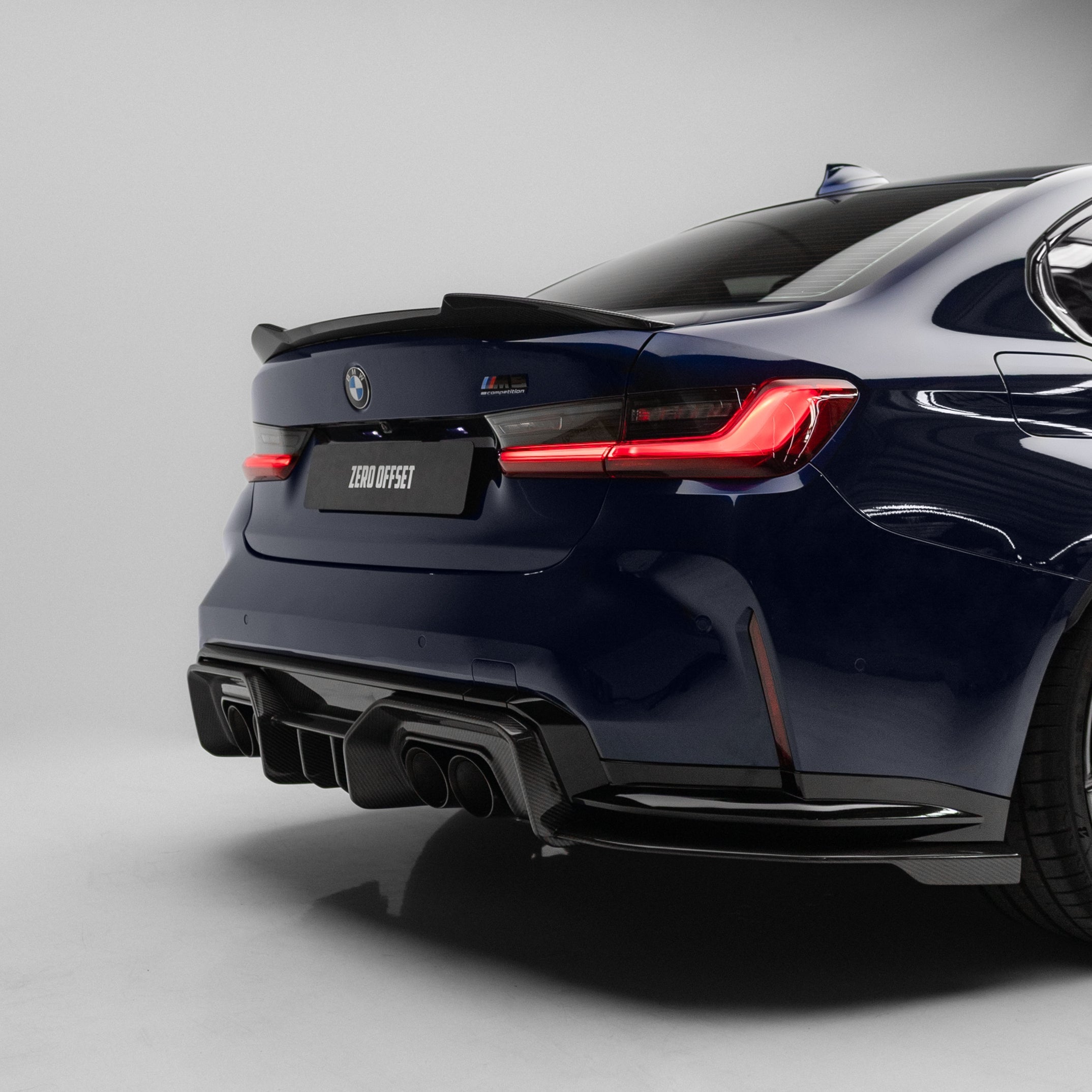 BMW G80 G81 M3 Dry Carbon Fiber Rear Diffuser V1 2020+