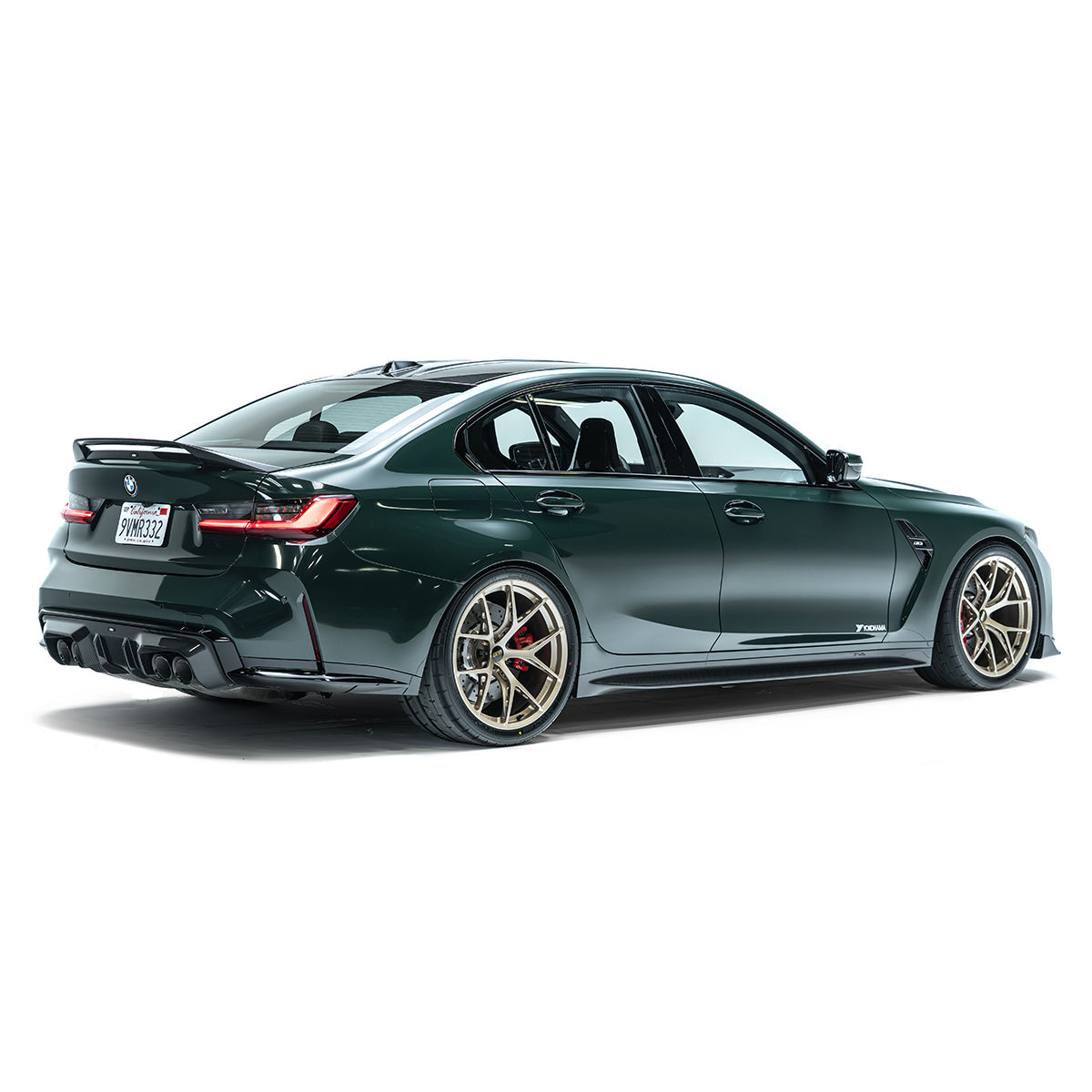 BMW G80 G81 M3 Dry Carbon Fiber V2 Side Skirts 2021+ - Side