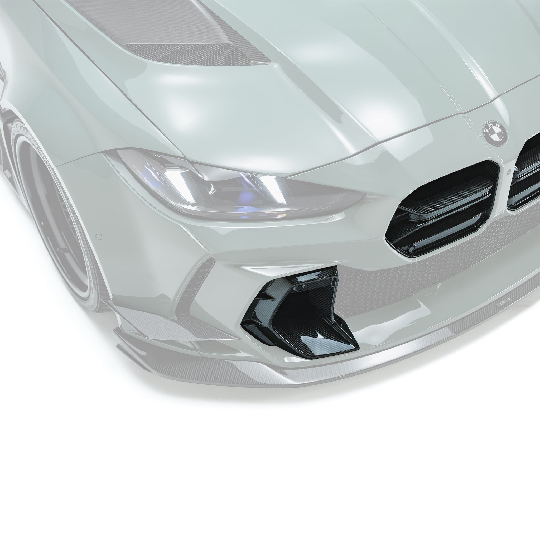 BMW G80 G81 M3/G82 G83 M4 Front Bumper Dry Carbon Fiber