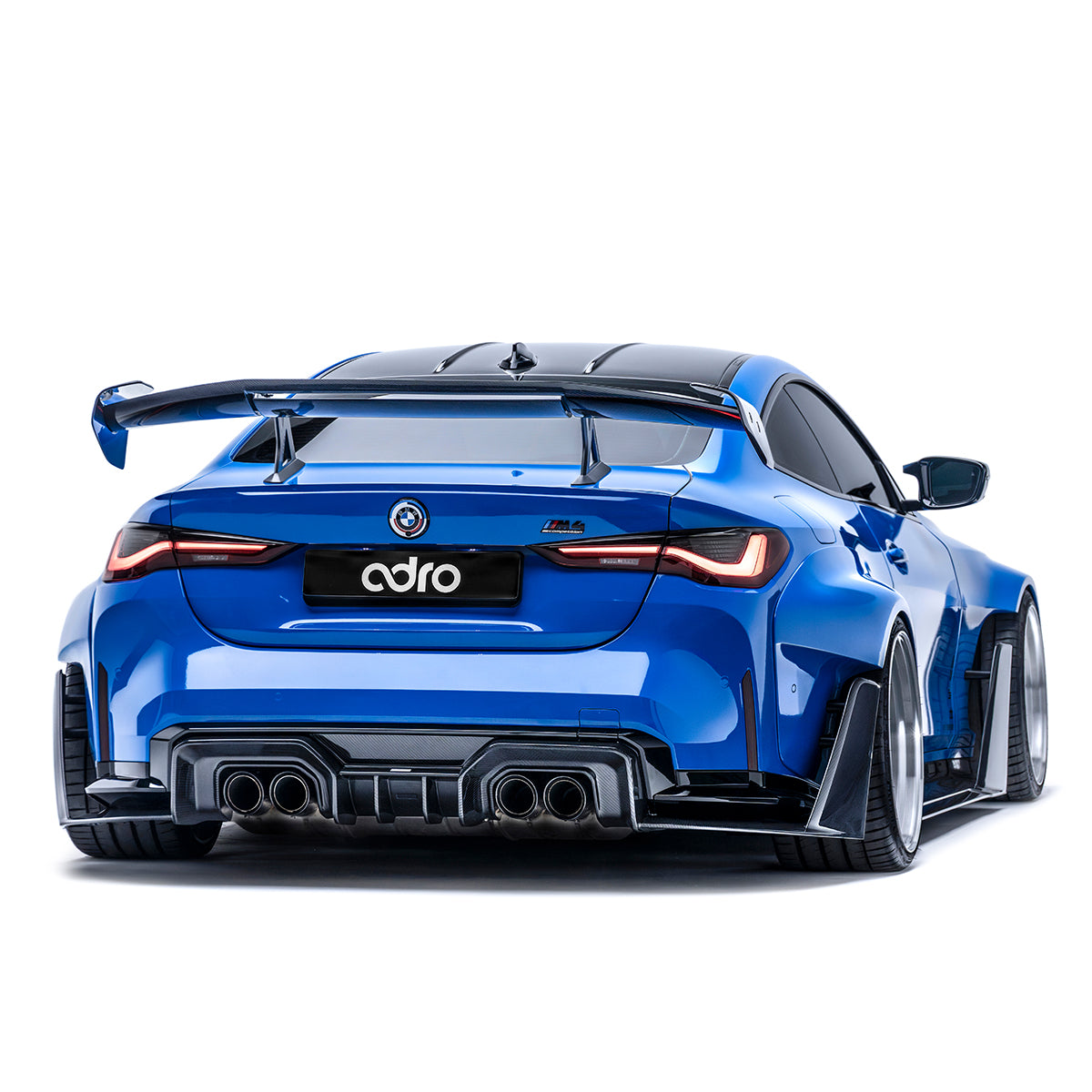 BMW G80 M3 / 3 Series G20 AT-R3 Swan Neck Wing 2019+ - Rear