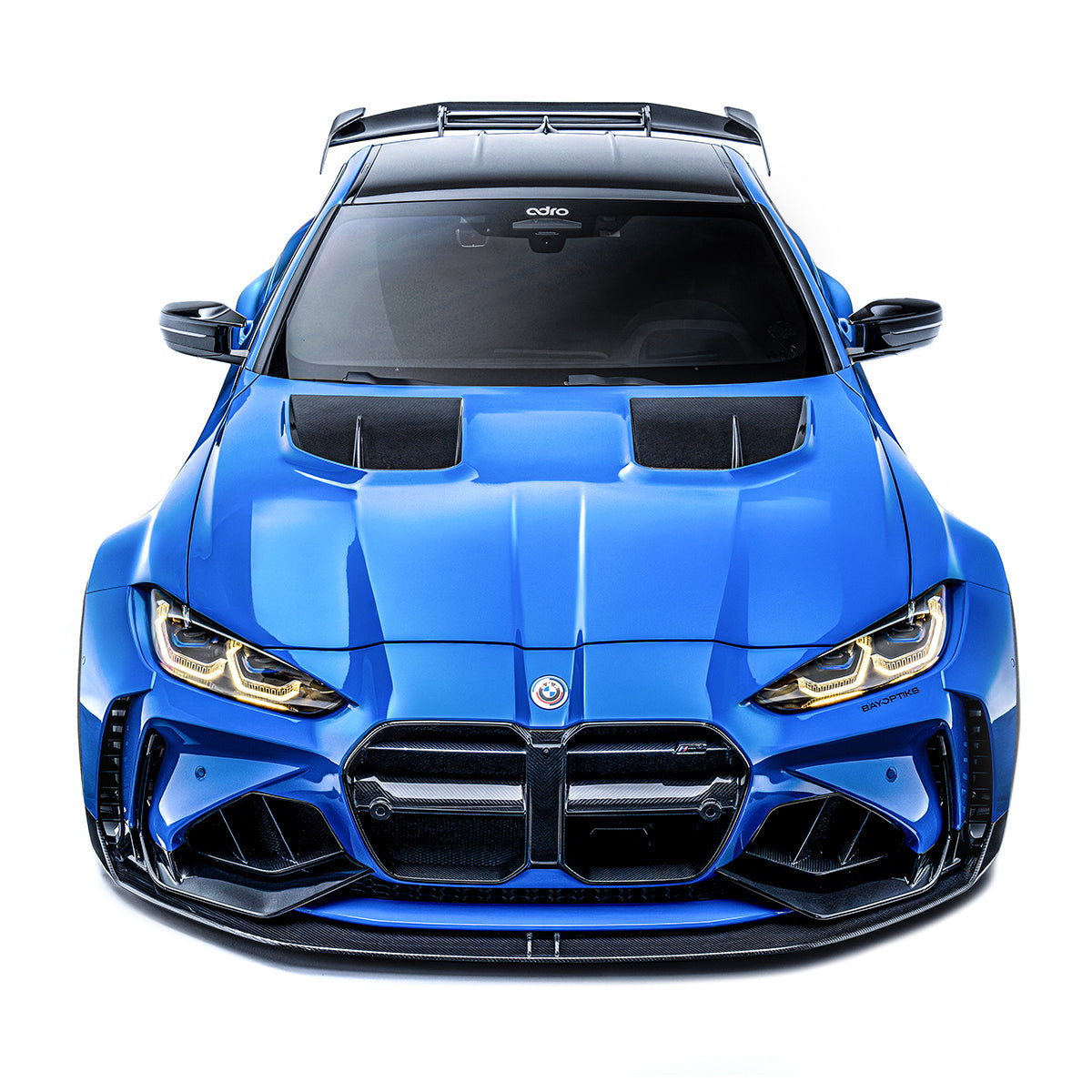 BMW G80 M3 / 3 Series G20 AT-R3 Swan Neck Wing 2019+ - Rear