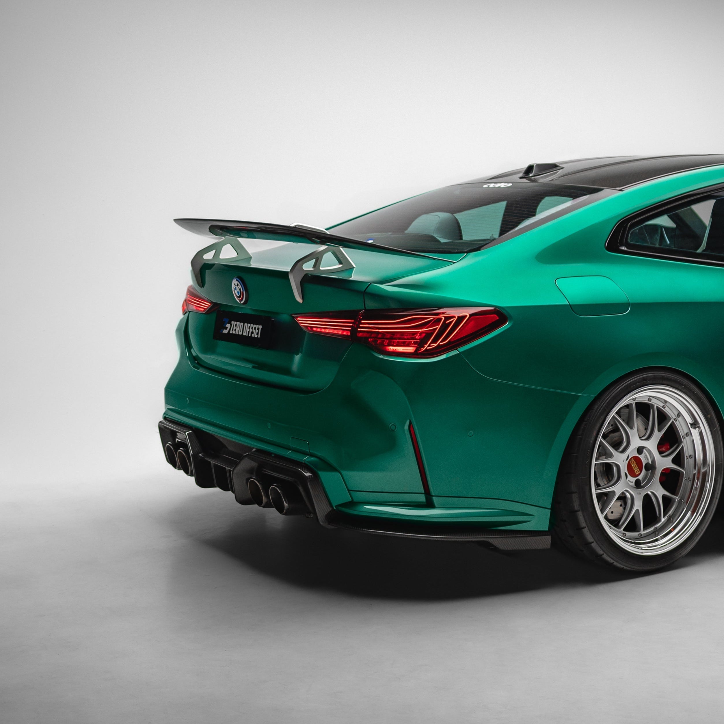 BMW G82 M4 AT-S Dry Carbon Fiber Swan Neck Wing 2020+