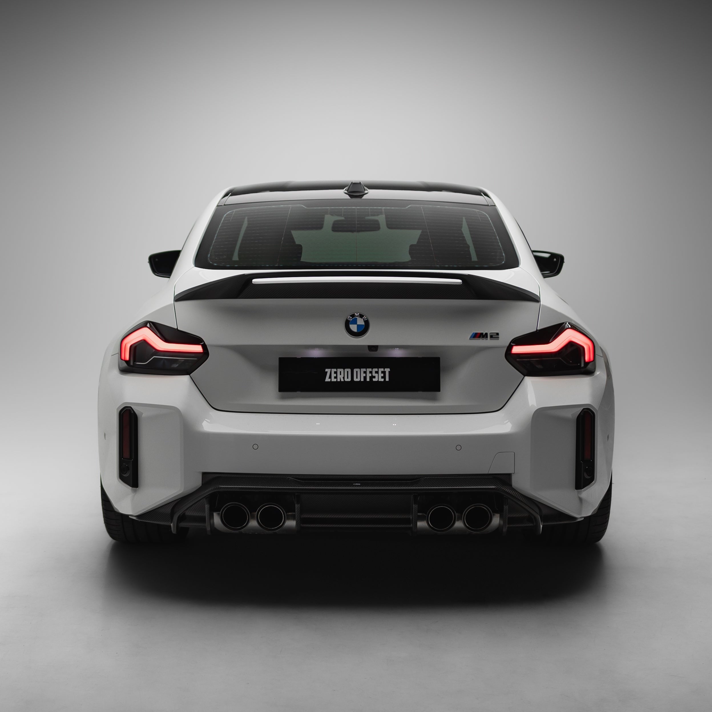 BMW G87 M2 Carbon Fiber Rear Diffuser V2 - Rear Diffuser
