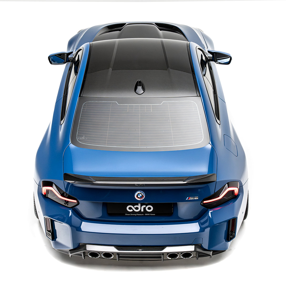 BMW G87 M2 Carbon Fiber Rear Diffuser V2 - Rear Diffuser
