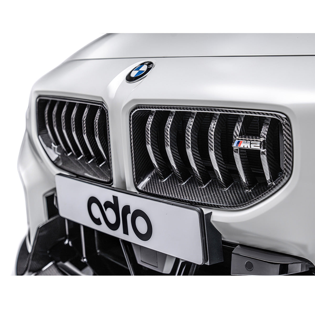 BMW G87 M2 Dry Carbon Fiber Front Grille 2023+ - Grille