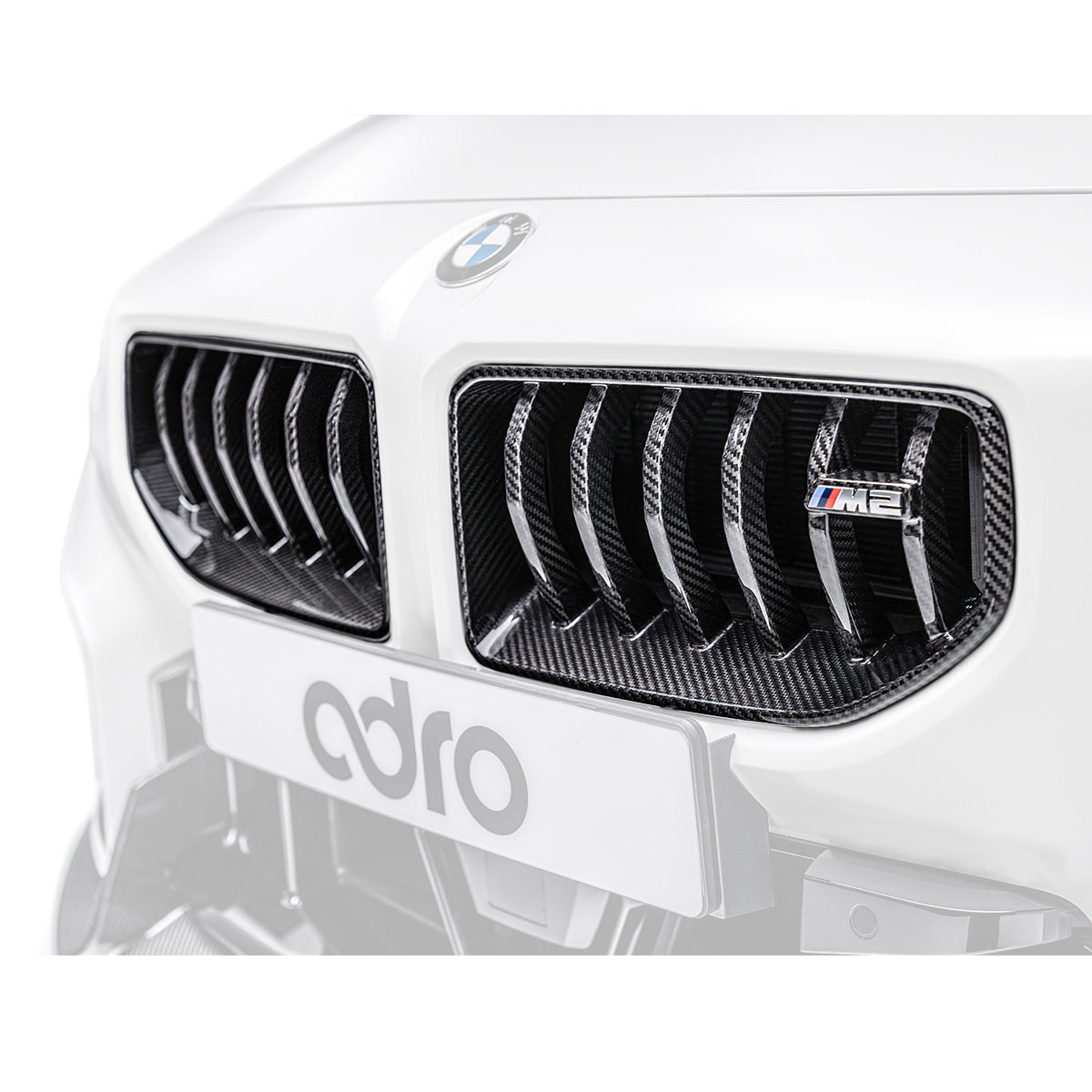 BMW G87 M2 Dry Carbon Fiber Front Grille 2023+ - Grille