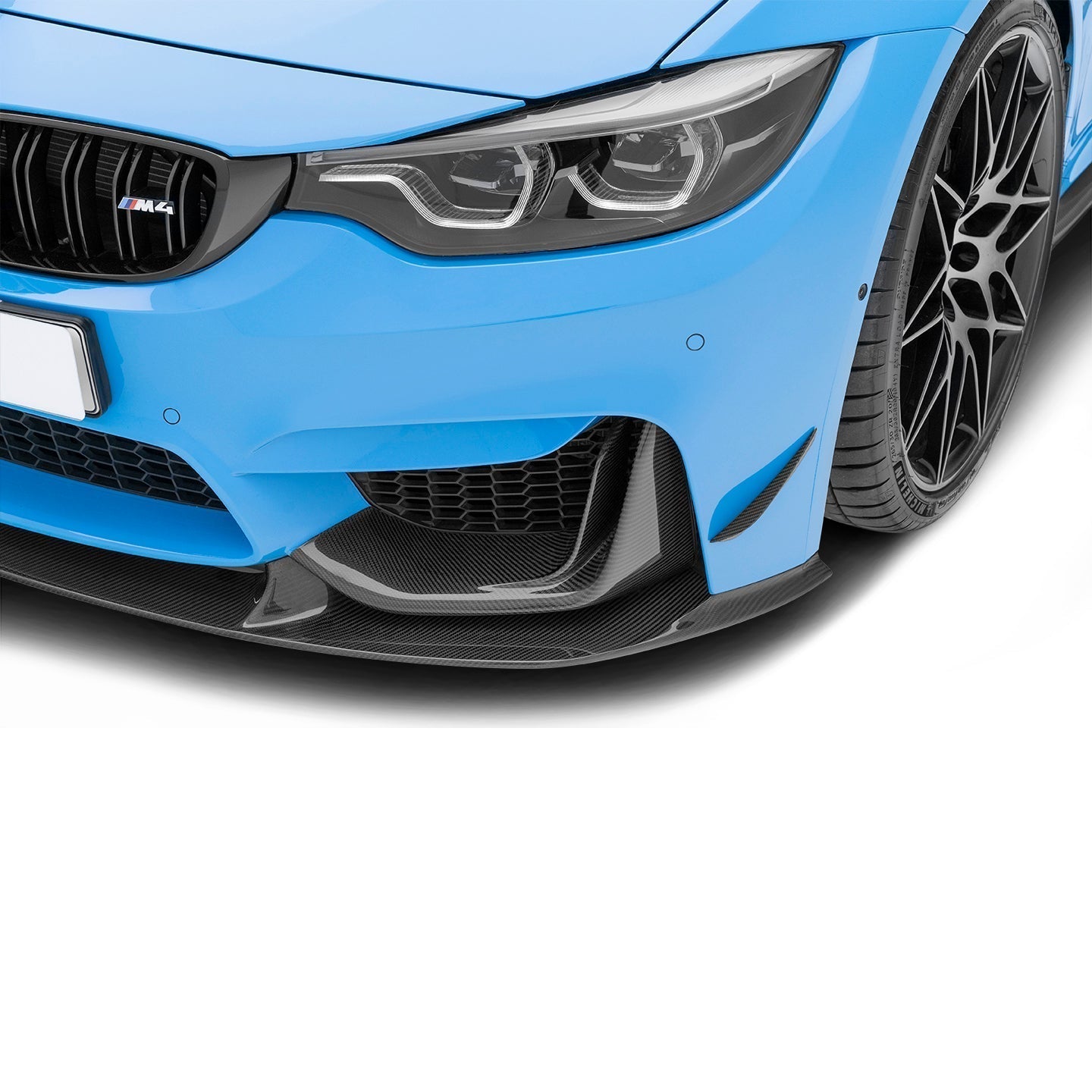 BMW M3 F80 & M4 F82 Carbon Fiber Front Bumper Canards