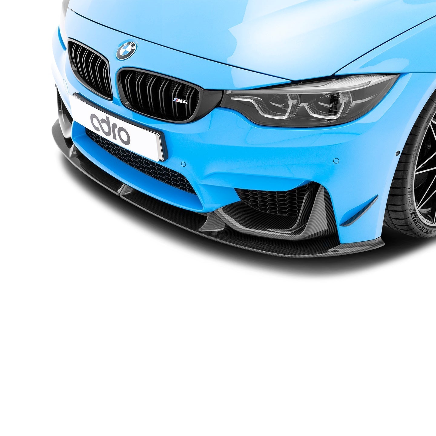BMW M3 F80 & M4 F82 Carbon Fiber Front Bumper Canards