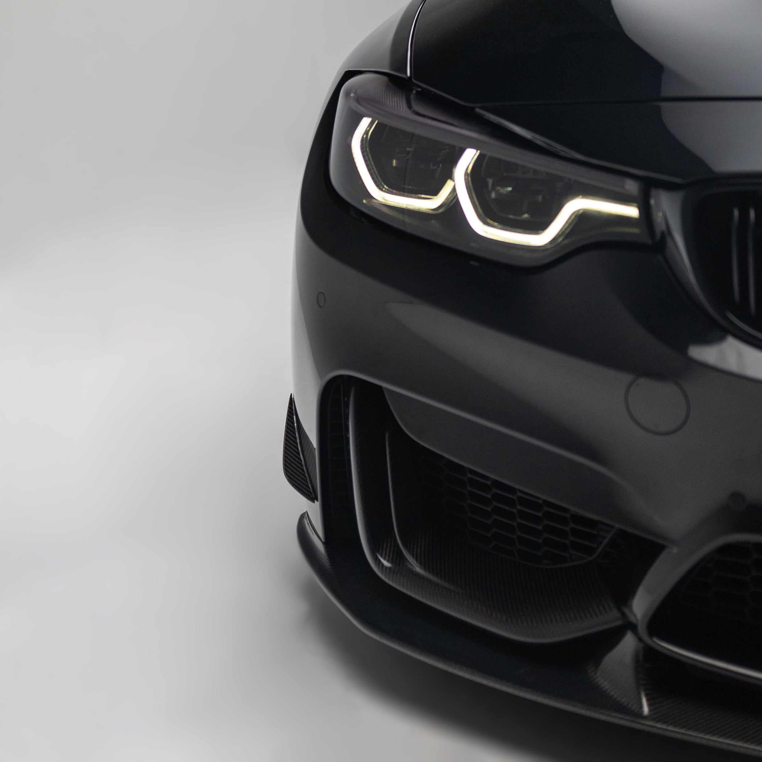 BMW M3 F80 & M4 F82 Carbon Fiber Front Bumper Canards