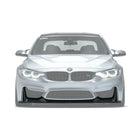 BMW M3 F80 & M4 F82 Carbon Fiber Front Lip Final Edition