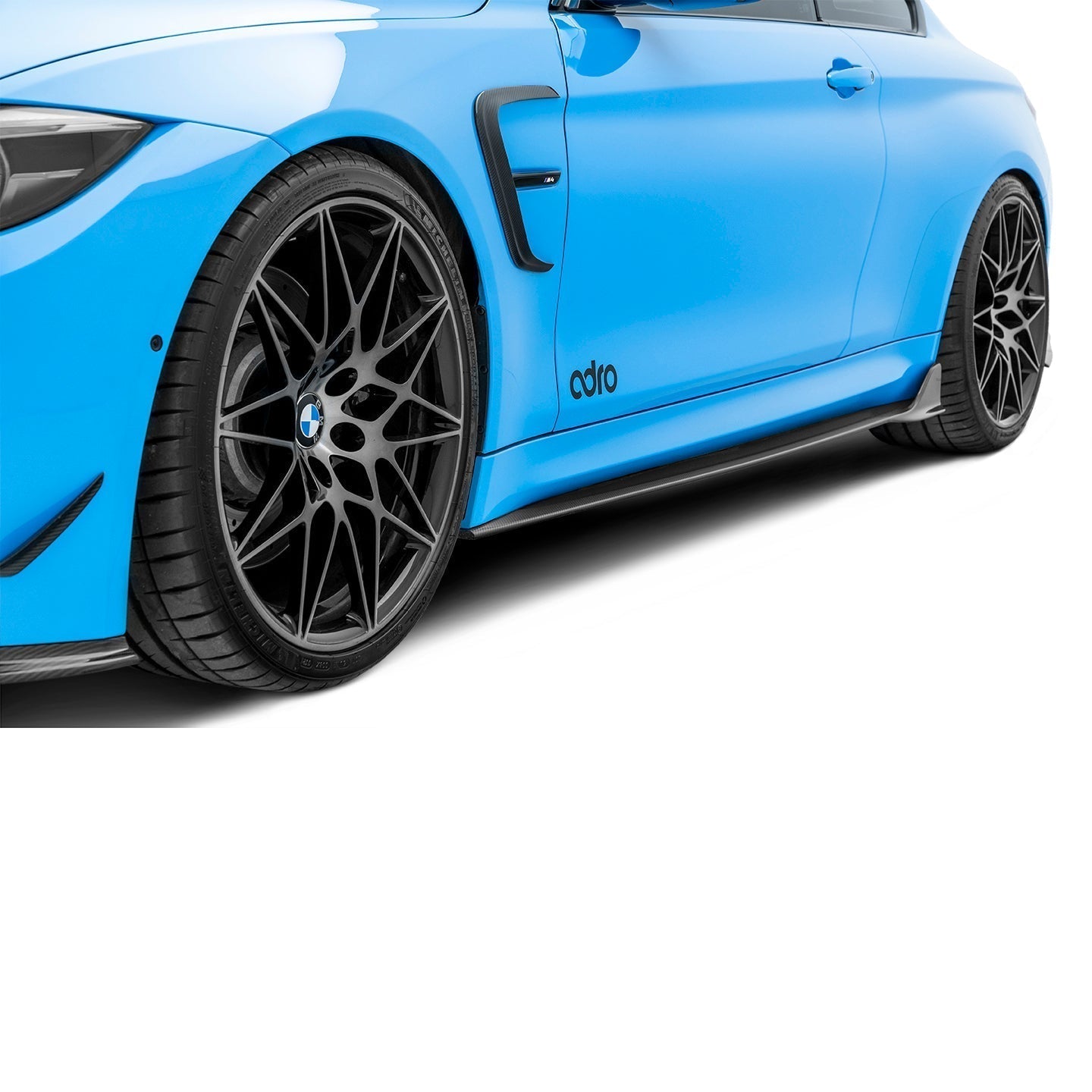 BMW M4 F82 Carbon Fiber Side Skirts 2013-2020 - Side Skirts
