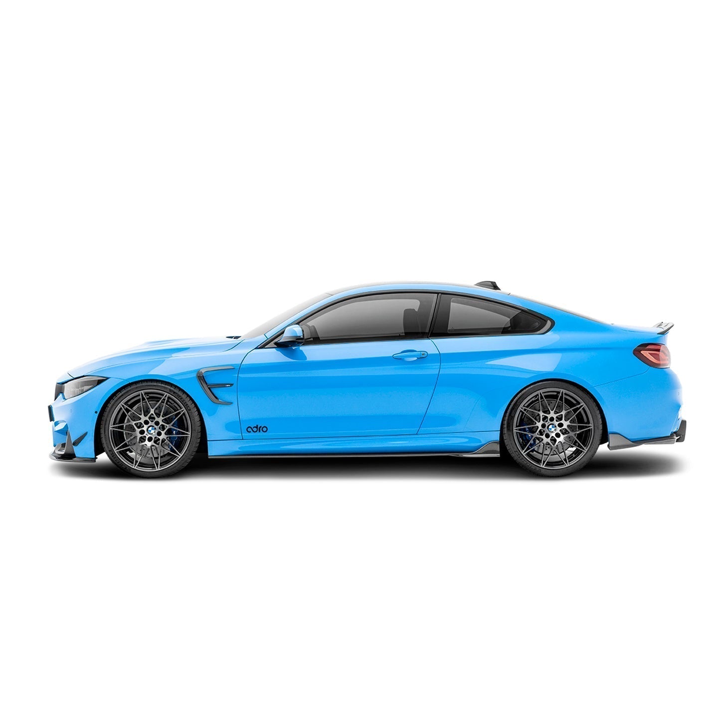 BMW M4 F82 Carbon Fiber Side Skirts 2013-2020 - Side Skirts