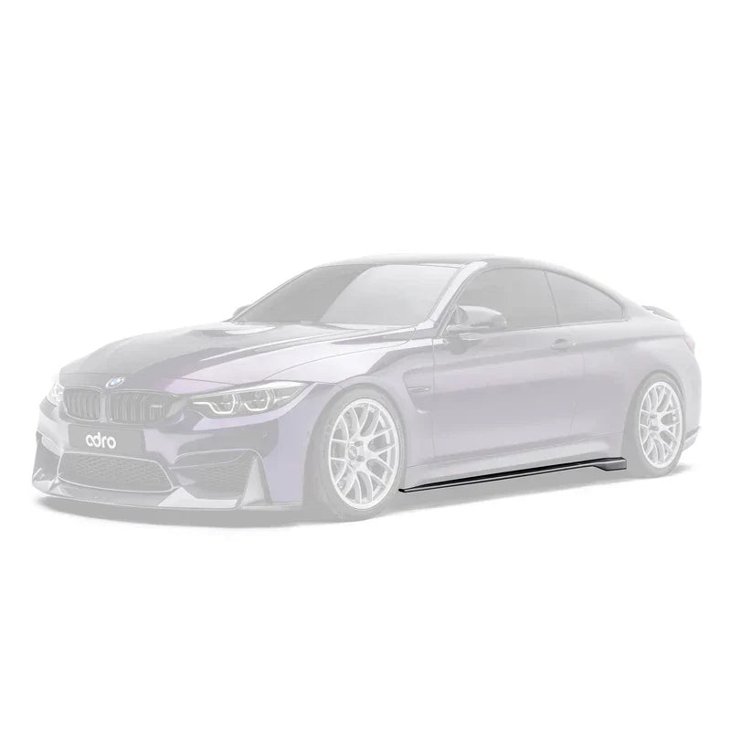 BMW M4 F82 Carbon Fiber Side Skirts Final Edition 2015-2020