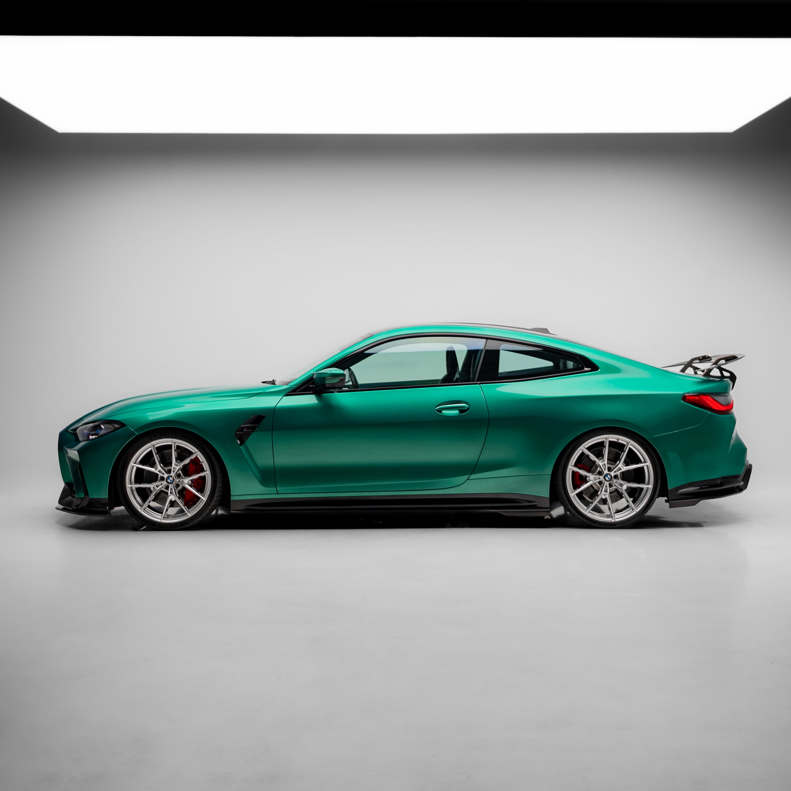 BMW M4 G82 G83 Dry Carbon Fiber Side Skirts 2020+ - Side