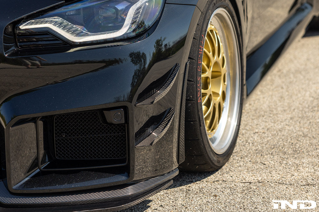 Carbon Aeroblades for BMW M2 G87 - Carbon Fibre Aeroblades