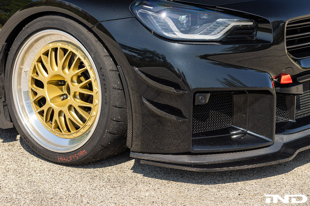 Carbon Bumper Canard Set for BMW M2 G87 - Carbon Fibre