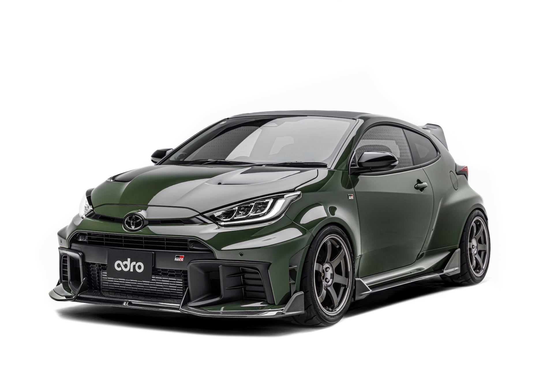 Carbon Fiber Full Lip Kit Bundle for Toyota GR Yaris Gen 2
