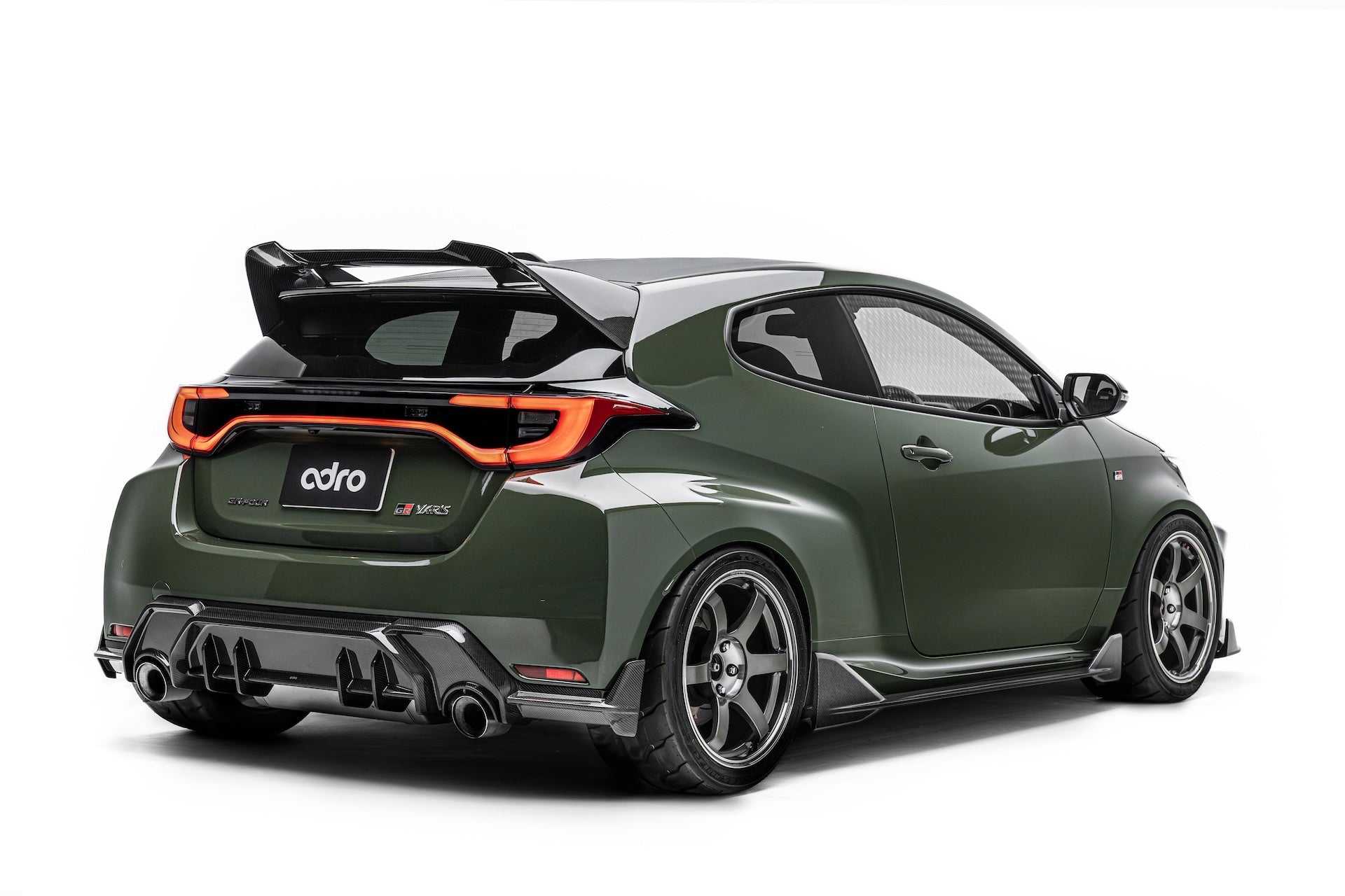 Carbon Fiber Full Lip Kit Bundle for Toyota GR Yaris Gen 2