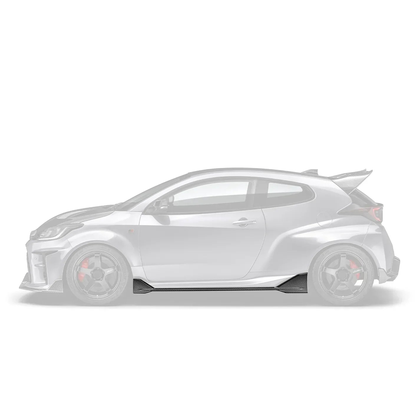 Carbon Fiber Side Skirts for Toyota GR Yaris 2020+ - Side