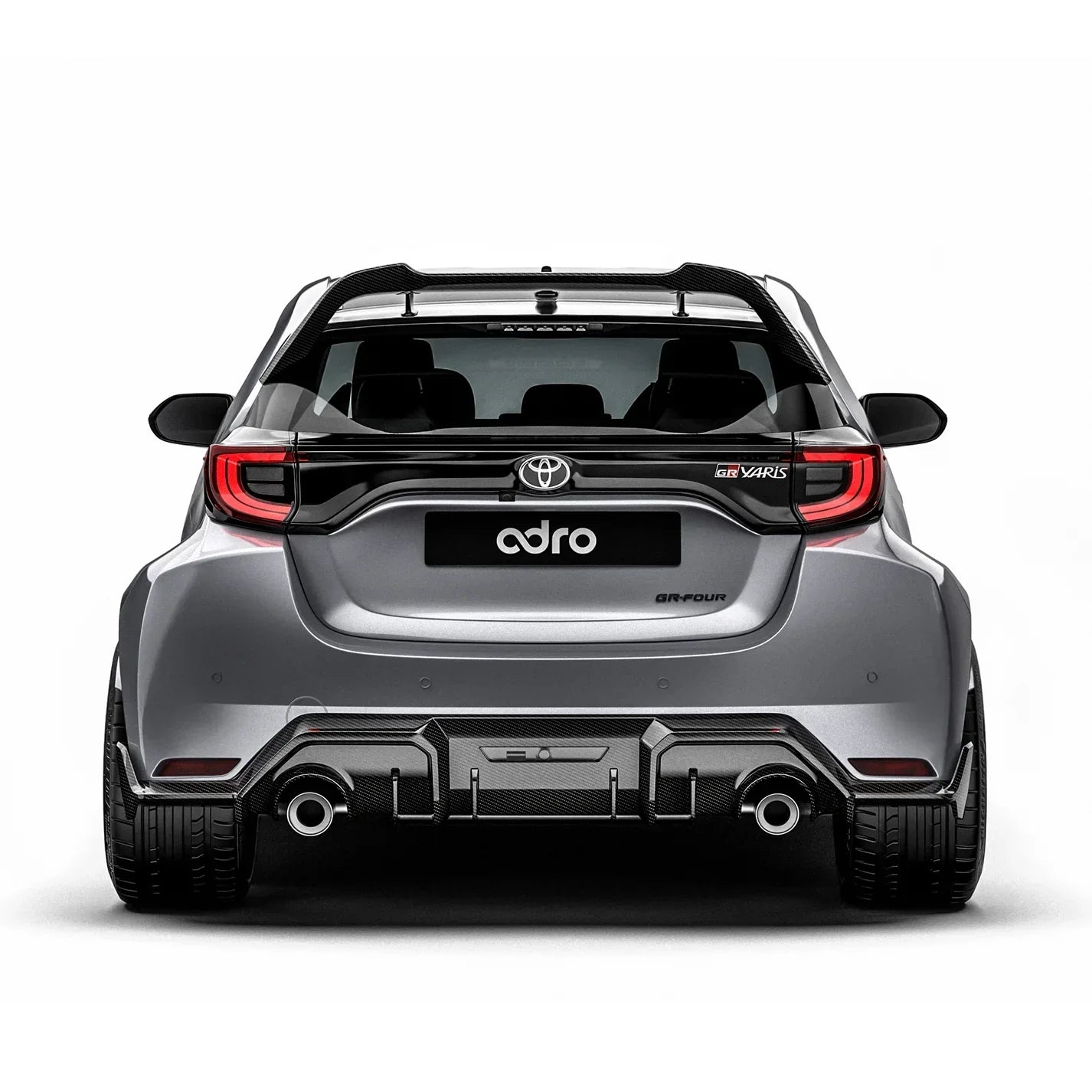 Carbon Fiber Spoiler for Toyota GR Yaris 2020+ - Rear