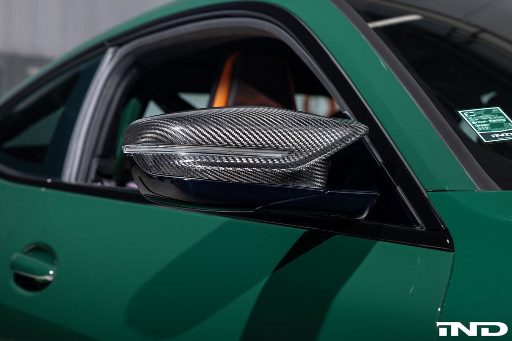 Carbon Mirror Caps for BMW M2 G87 / M3 G80 G81 / M4 G82 G83