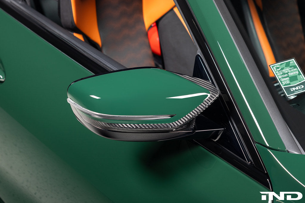 Carbon Mirror Caps for BMW M2 G87 / M3 G80 G81 / M4 G82 G83