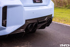 Carbon Rear Diffuser for BMW M2 G87 - Carbon Fibre Rear