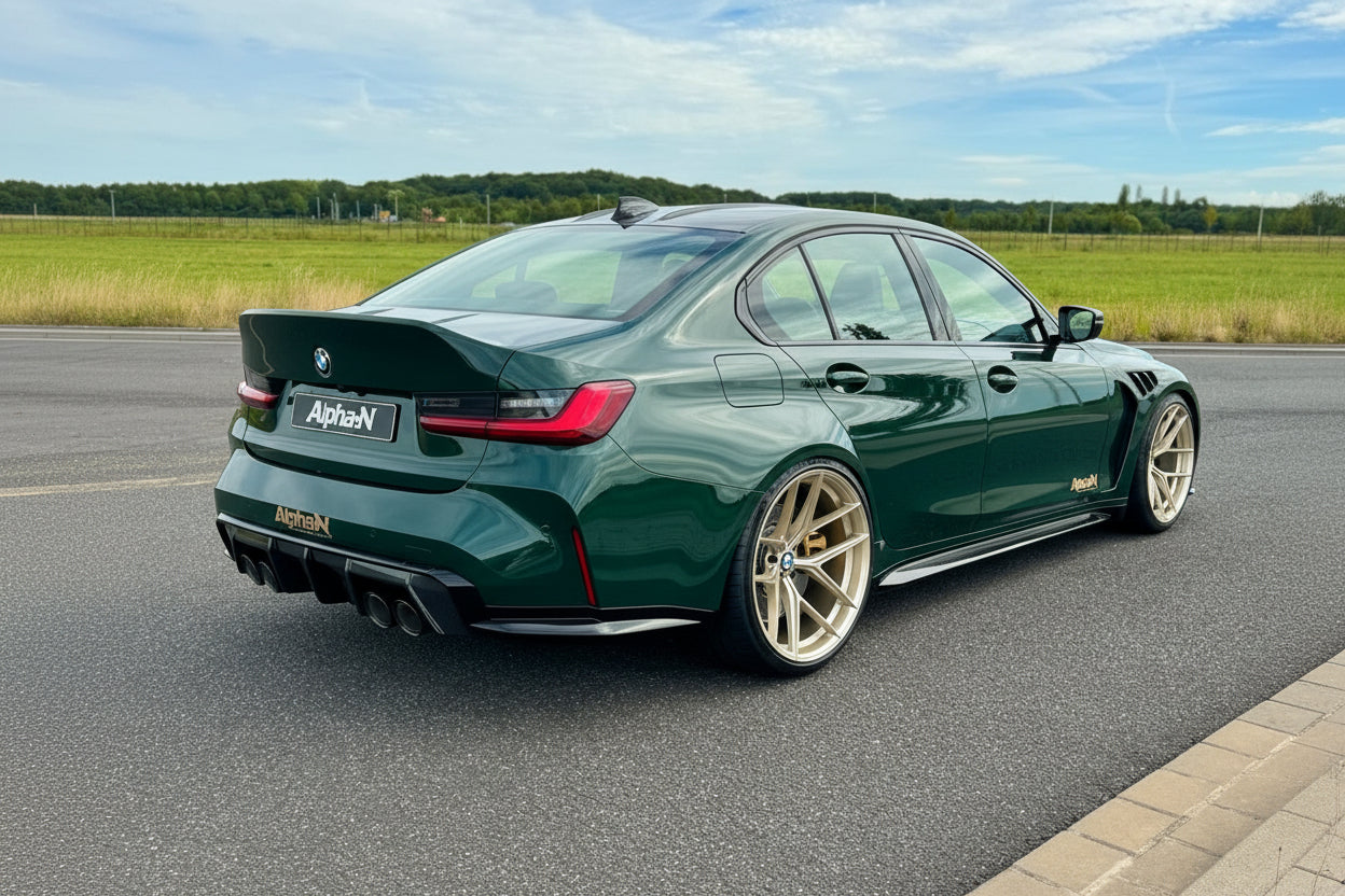 Carbon Vented Front Fender Set for BMW M3 G80 G81 - Carbon